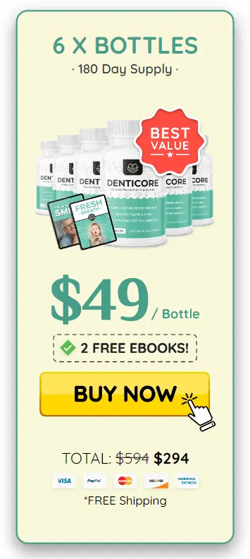 buy DentiCore six bottle